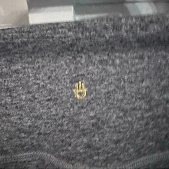 Spiritual Gangster Heather Gray High-Rise Multi Colored Stripes  Leggings Size S - Picture 5 of 13